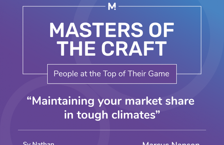 Masters of the Craft - Sy Nathan Flyer