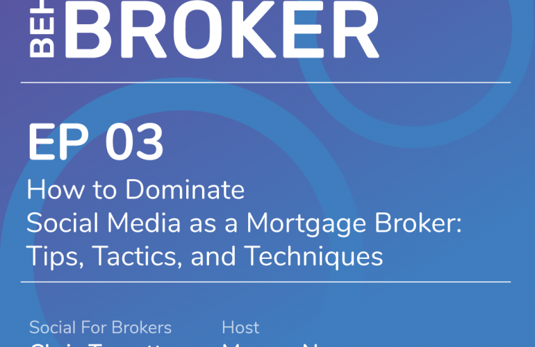 Image showing Behind The Broker artwork with Chris Targett as guest